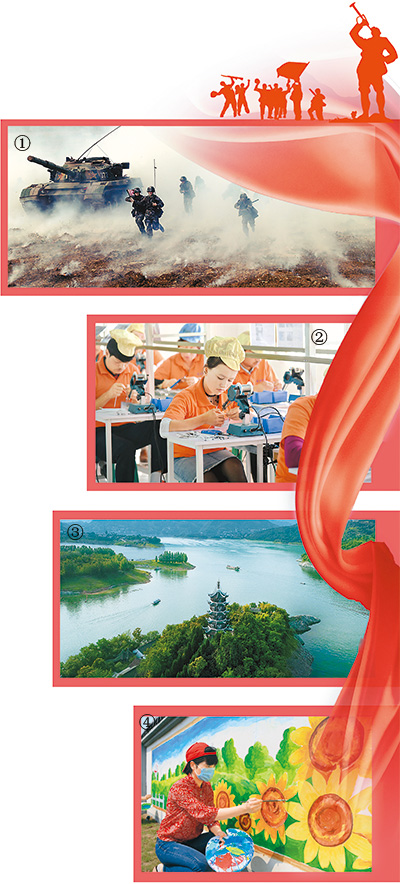 “强起来”体现在方方面面