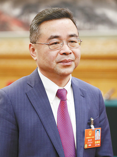 马化腾 本报记者 杜尚泽摄