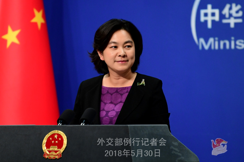 图片来源:外交部网站