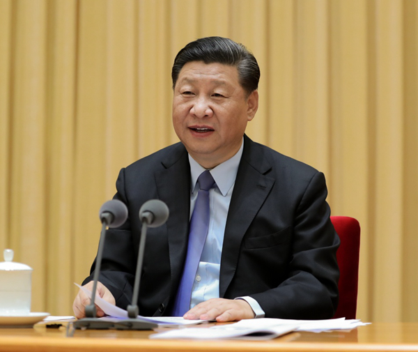 9月10日,全国教育大会在北京召开。中共中央总书记、国家主席、中央军委主席习近平出席会议并发表重要讲话,代表党中央向全国广大教师和教育工作者致以节日的热烈祝贺和诚挚问候。(新华社记者 王晔 摄)