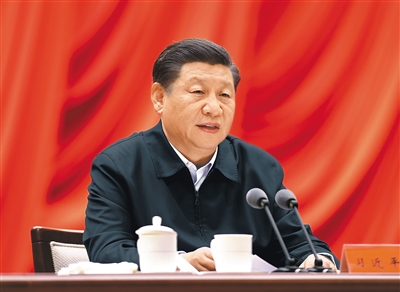 1月11日,省部级主要领导干部学习贯彻党的十九届五中全会精神专题研讨班在中央党校(国家行政学院)开班。中共中央总书记、国家主席、中央军委主席习近平在开班式上发表重要讲话。 新华社记者 鞠鹏 摄