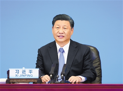 7月6日,中共中央总书记、国家主席习近平在北京出席中国共产党与世界政党领导人峰会并发表主旨讲话。新华社记者 李学仁 摄