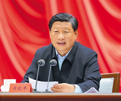 9月1日,2021年秋季学期中央党校(国家行政学院)中青年干部培训班在中央党校开班。中共中央总书记、国家主席、中央军委主席习近平在开班式上发表重要讲话。新华社记者 申宏 摄