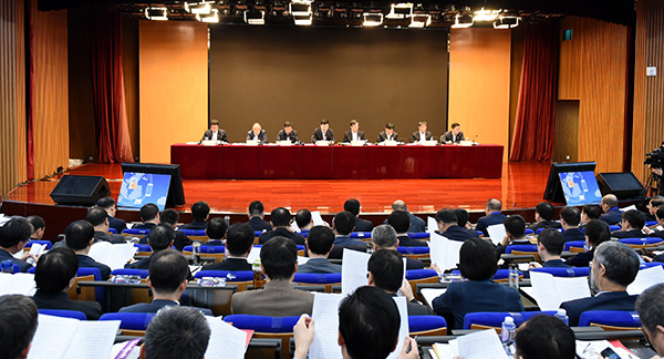 中国电信集团召开党风廉政建设和反腐败暨纪检监察工作会议(中央纪委监察部网站 郭兴 摄)