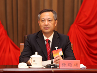 全国人大代表,北京市委常委、市纪委书记、市监察委员会主任 张硕辅