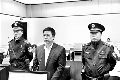 4月19日,浙江省丽水市中级人民法院对郭慧强受贿案进行公开宣判。林珊 摄