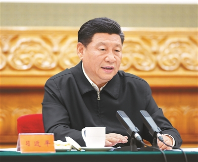 2月23日,统筹推进新冠肺炎疫情防控和经济社会发展工作部署会议在北京召开。中共中央总书记、国家主席、中央军委主席习近平出席会议并发表重要讲话。 新华社记者 鞠鹏 摄