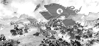 淝水之战是历史上以少胜多著名战例,草木皆兵、风声鹤唳等成语均典出于此。