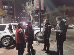 防控一线夜查忙