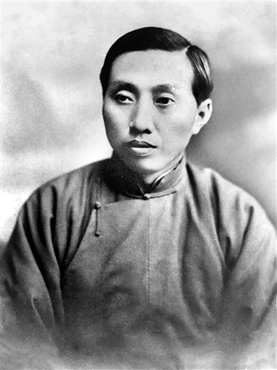 青年时期的陈望道。 (资料图片)