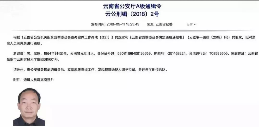 西南林业大学原党委副书记、校长蒋兆岗