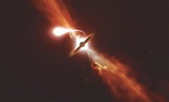 黑洞杀死恒星罕见画面曝光